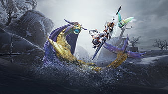 Video Game, Monster Hunter: Rise, Somnacanth (Monster Hunter), HD wallpaper