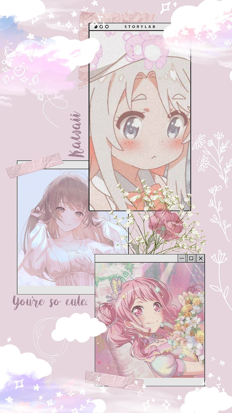 Pink aesthetic 5, anime, anime aesthetic, iphone, kawaii