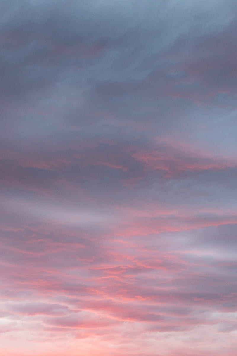 sky, clouds, twilight, purple, HD phone wallpaper