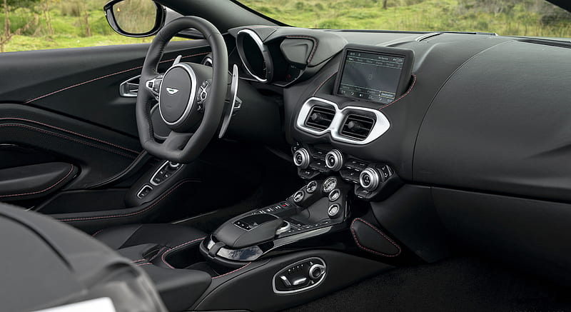 2021 Aston Martin Vantage Roadster (Color: Spirit Silver) - Interior , car, HD wallpaper