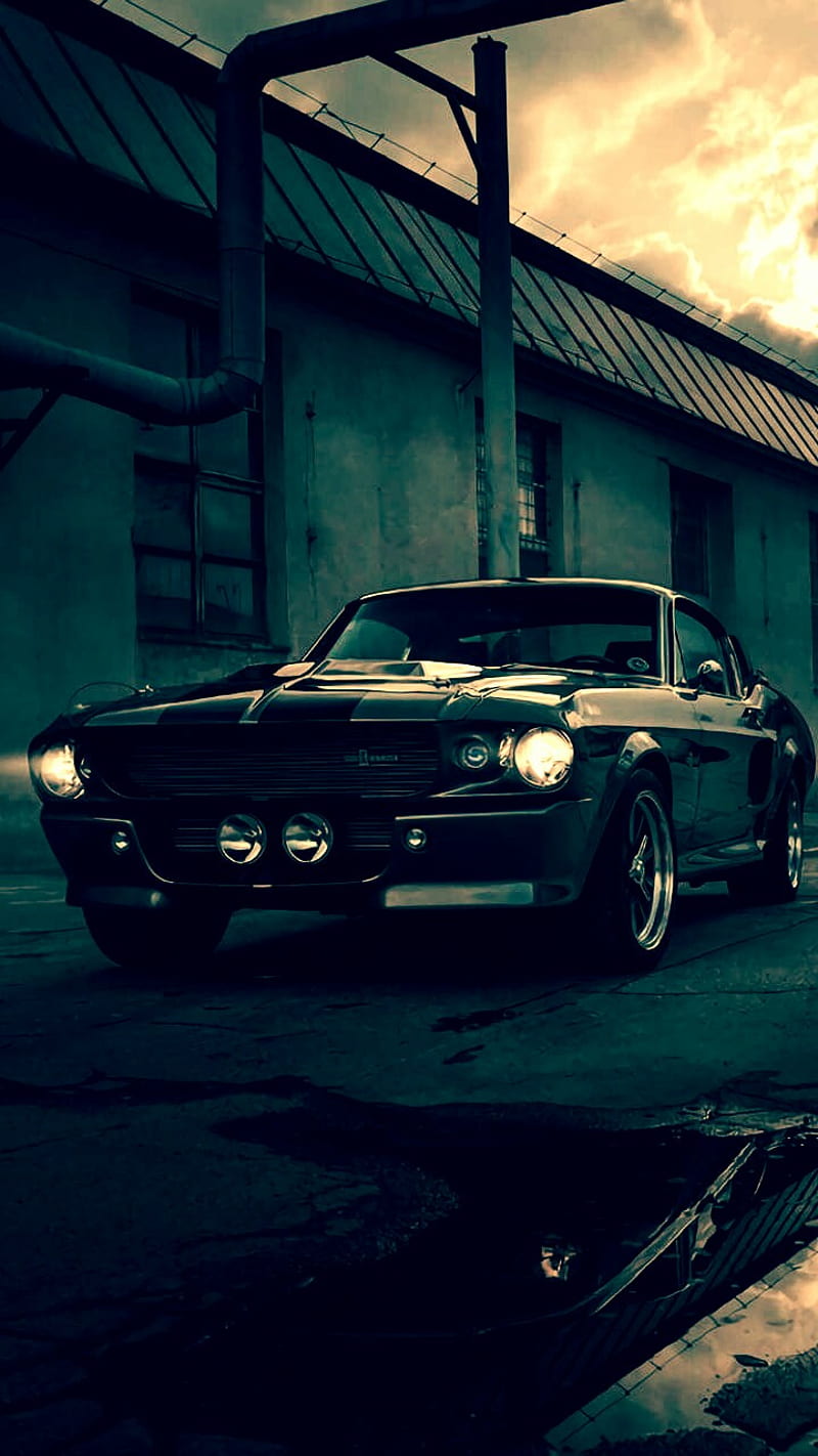Car, ford, mustang, old, white, muscle, classic, lancer, dodge, ferrari ...