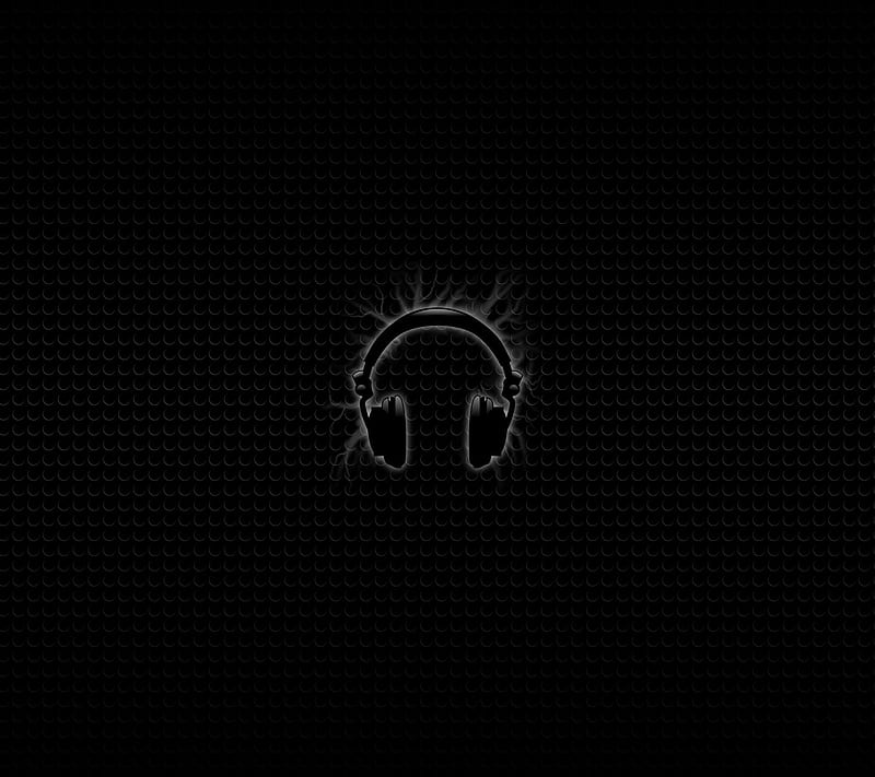 Audio, dark, headphones, minimal, music, sounds, tunes, HD wallpaper |  Peakpx