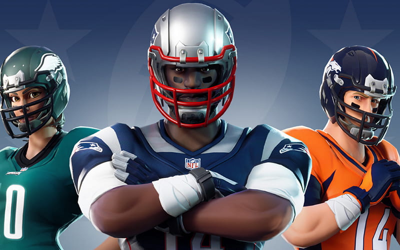 NFL Team, 2020 games, Fortnite Battle Royale, NFL Skins, Fortnite, NFL Team Fortnite, HD wallpaper