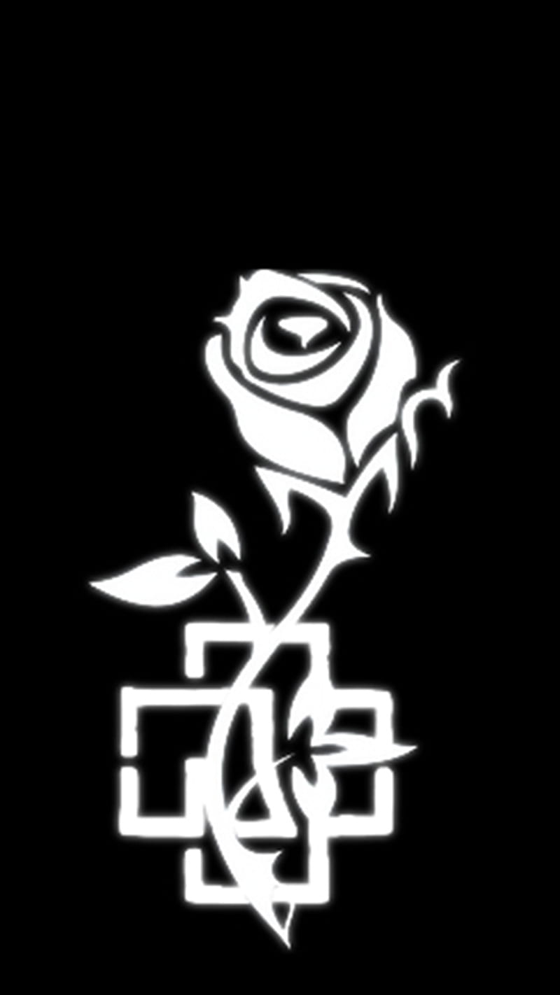 Rammstein, logo, banda, HD phone wallpaper