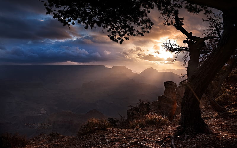 of the Grand Canyon in Arizona, HD wallpaper