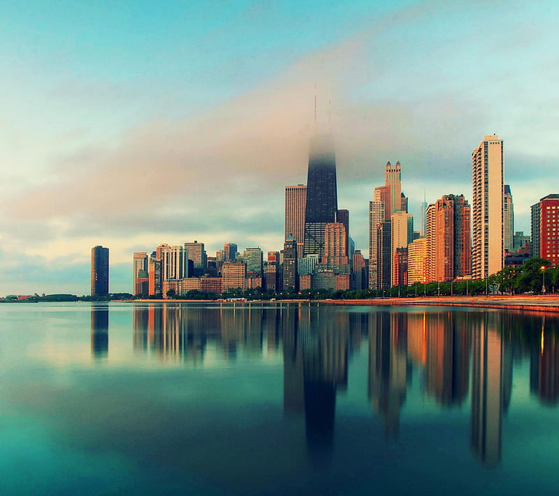 Chicago Cityscape, city, skyscrapers, usa, HD wallpaper