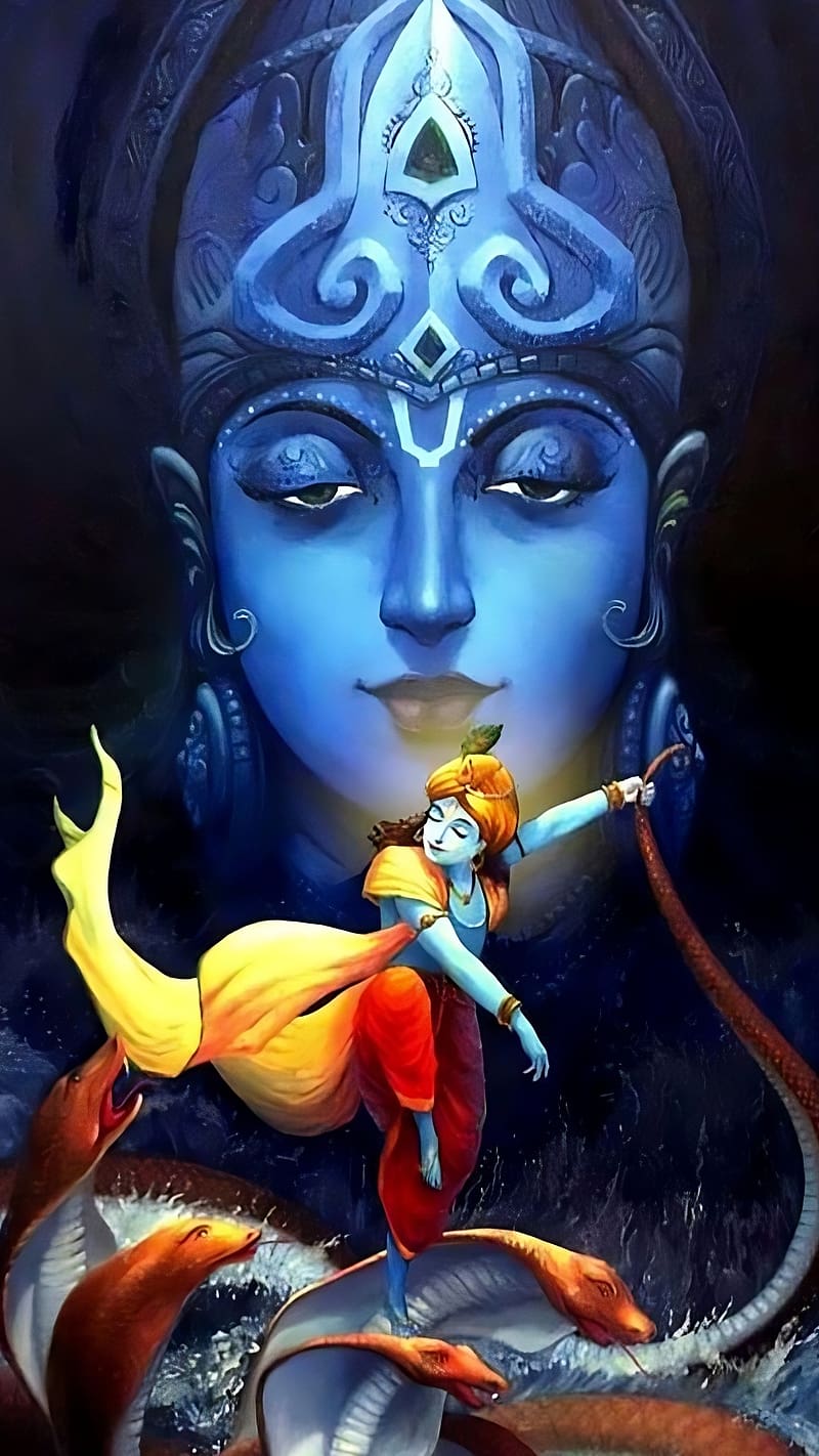 Krishna Lord, krishna ji, lord, god, bhakti, devtional, HD phone wallpaper