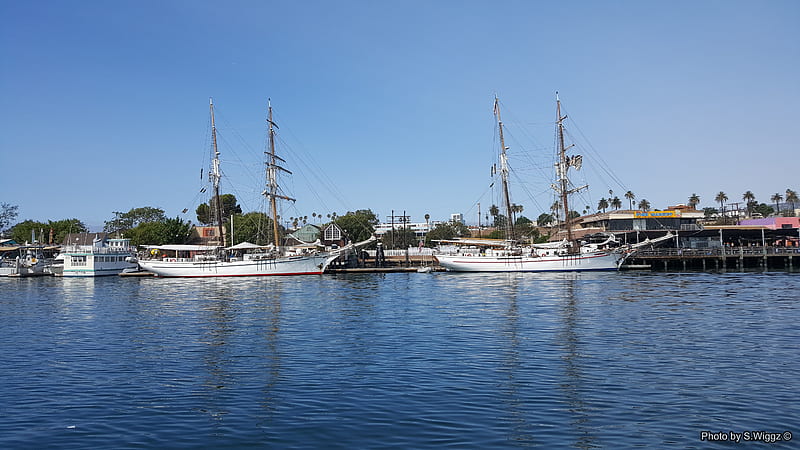 Tall Ships @ San Pedro, Water, Ship, Tall, California, Pedro, San, HD wallpaper