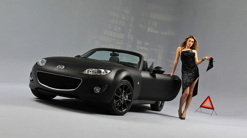 Mazda mx 5, carros, negro mate, modelos, mazda, vehículos, Fondo de  pantalla HD | Peakpx
