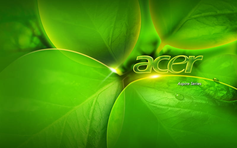 Acer Green background logo brand HD wallpaper  Wallpaperbetter