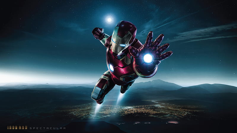 Iron Man, super, hero, marvel, stan, lee, robert, downey, jr, HD wallpaper