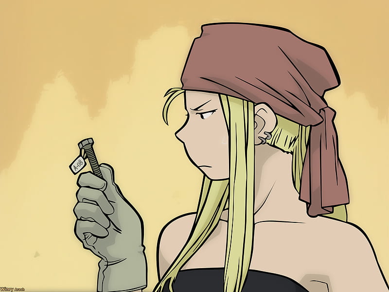 Ed Is Going To Kill Me, fullmetal alchemist, automail, anime, winry, HD wallpaper
