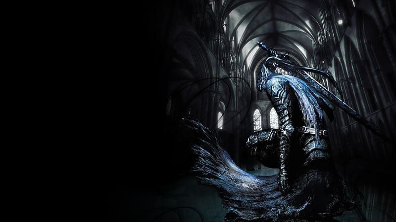 Gothic, Dark, Knight, Video Game, Dark Souls, Artorias (Dark Souls), HD wallpaper
