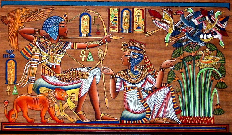 Tutankhamun, king, egyptian, pharaoh, ancient, HD wallpaper
