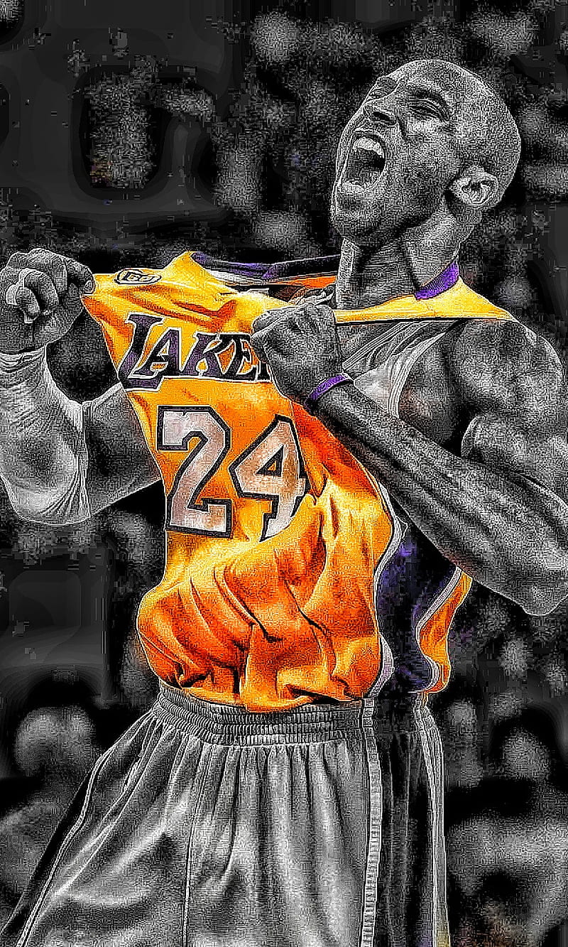 Kobe Bryant, basketball, bryant, kobe, nba, sport, HD phone wallpaper
