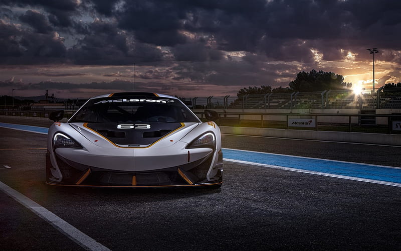 McLaren 650S, GT3, 2016, racing track, sports cars, tuning, HD wallpaper