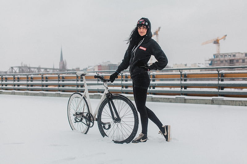 Mianzi Rei, bicycle, thrill, fun, girl, HD wallpaper Mianzi Rei, bicycle, thrill, fun, girl, HD wallpaper