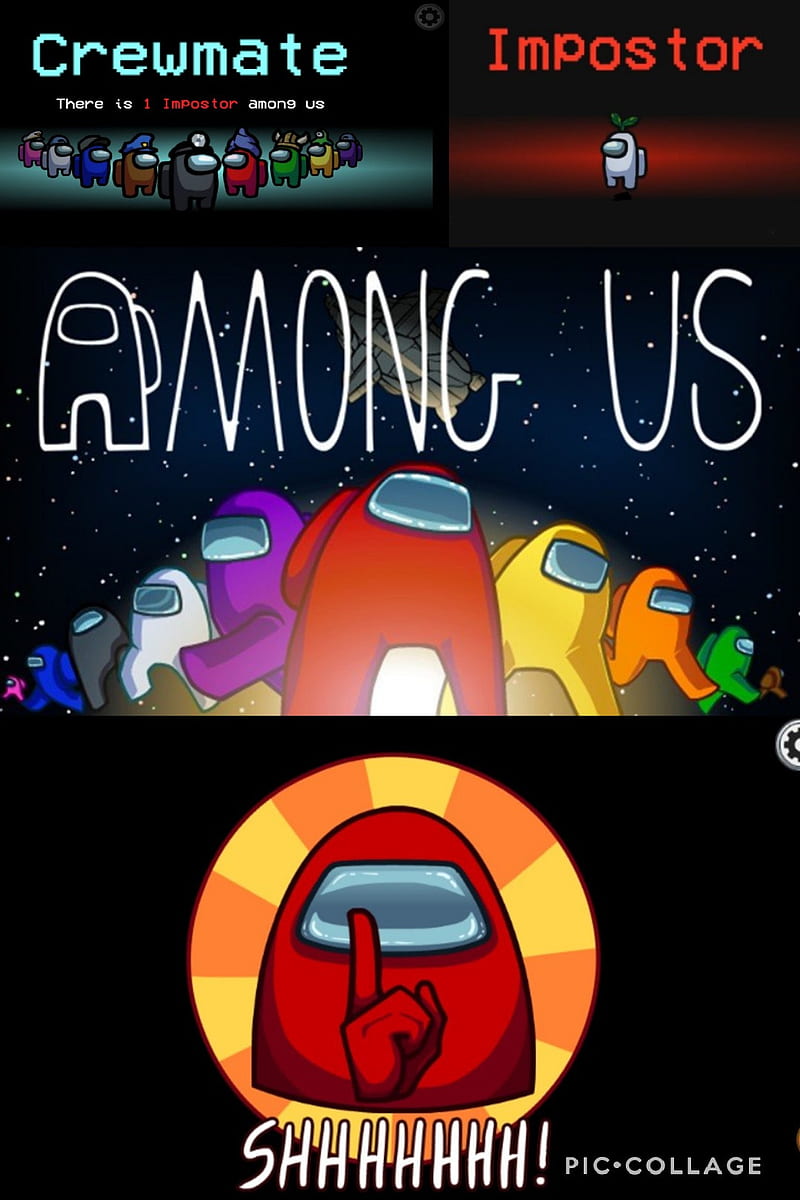 I made mini crew mate phone backgrounds ✨ : r/AmongUs