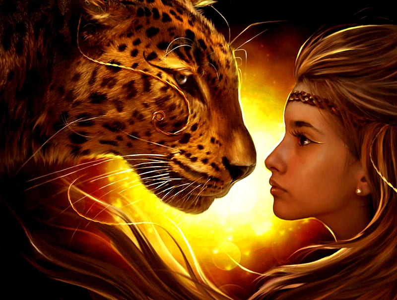 HD-wallpaper-face-to-face-jaguar-fantasy