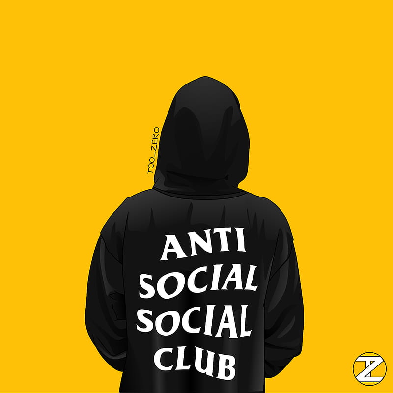 Anti social Wallpaper Download  MOONAZ