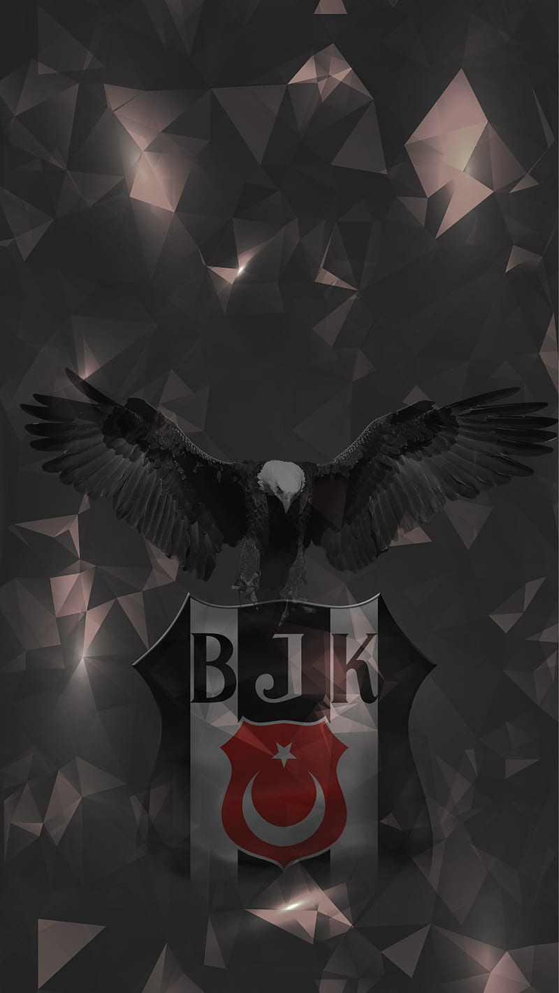 Besiktas, football, kartal, logo, polygon, soccer, turkey, turkiye, HD phone wallpaper