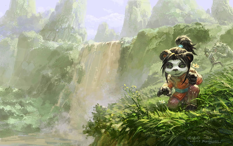World Of Warcraft: Mists Of Pandaria background, HD wallpaper