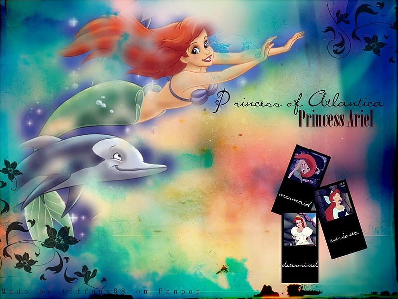 Dolphin, Mermaid, Movie, Red Hair, The Little Mermaid, Ariel (The Little  Mermaid), HD wallpaper | Peakpx