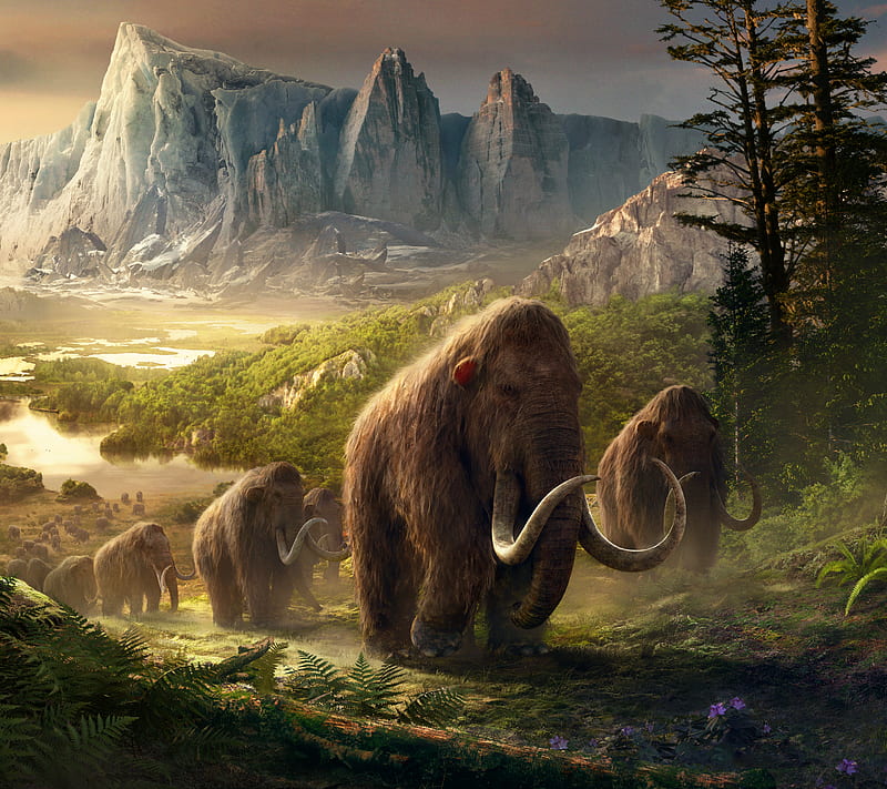 Far Cry Primal, game, mammoth, HD wallpaper