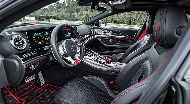 2021 BRABUS ROCKET 900 ONE OF TEN based on Mercedes-AMG GT 63 S 4MATIC+ - Interior , car, HD wallpaper