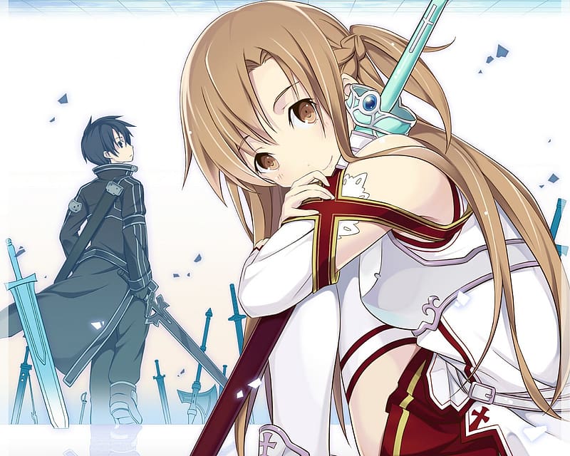 Anime Sword Art Online Asuna Yuuki Kirito Sword Art Online Hd Wallpaper Peakpx