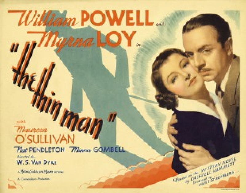 Classic Movies - The Thin Man (1934), Myrna Loy, William Powell, Classic Movies, The Thin Man, HD wallpaper