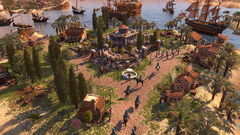 Video Game Age Of Empires III HD Wallpaper