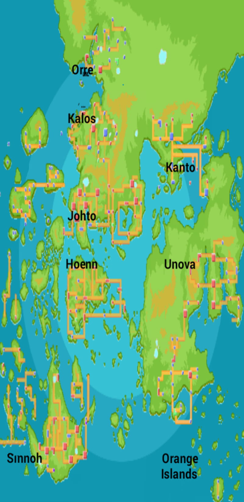 pixelmon kanto and johto map 1.12.2