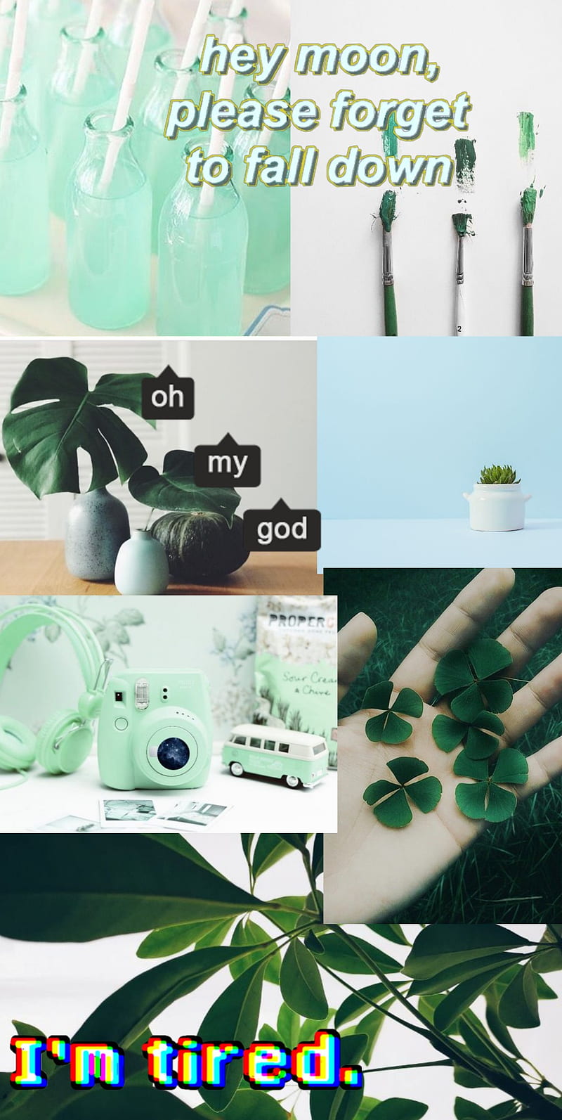 Green, aesthetic, dark green, plants, pretty, tumblr, HD phone wallpaper |  Peakpx
