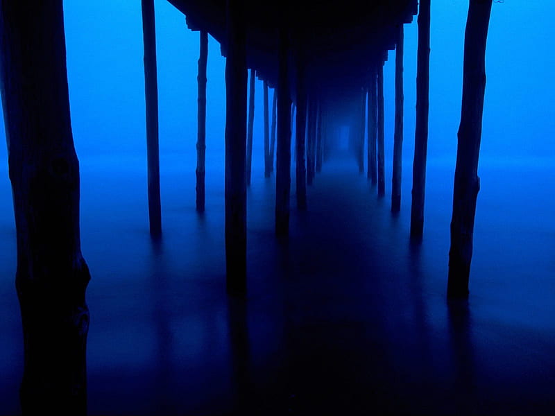 Untitled , under pier, ocean city, ocean city pier, oc pier, maryland, HD wallpaper