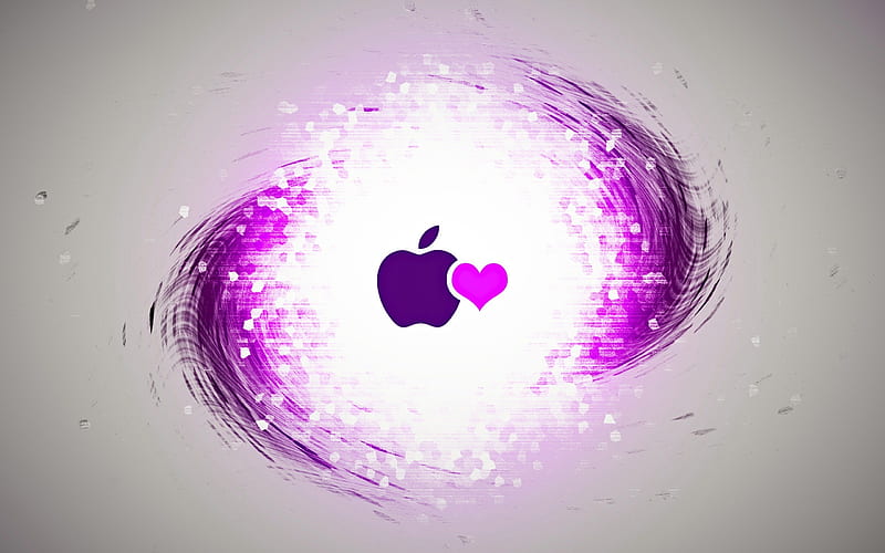 apple love-Apple theme, HD wallpaper