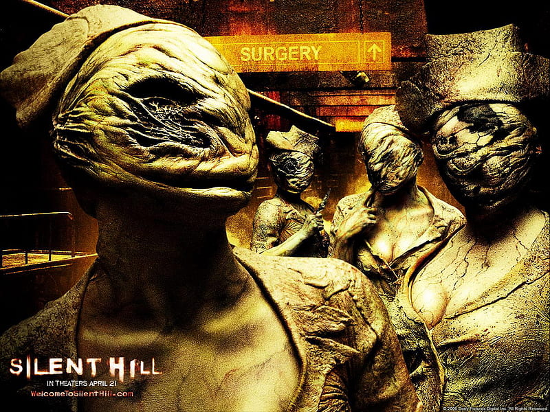 Silent Hill Nurses, silent, hill, nurses, HD wallpaper