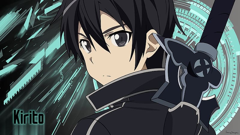 Anime, Sword Art Online, Kirito (Sword Art Online), Kazuto Kirigaya, HD  wallpaper