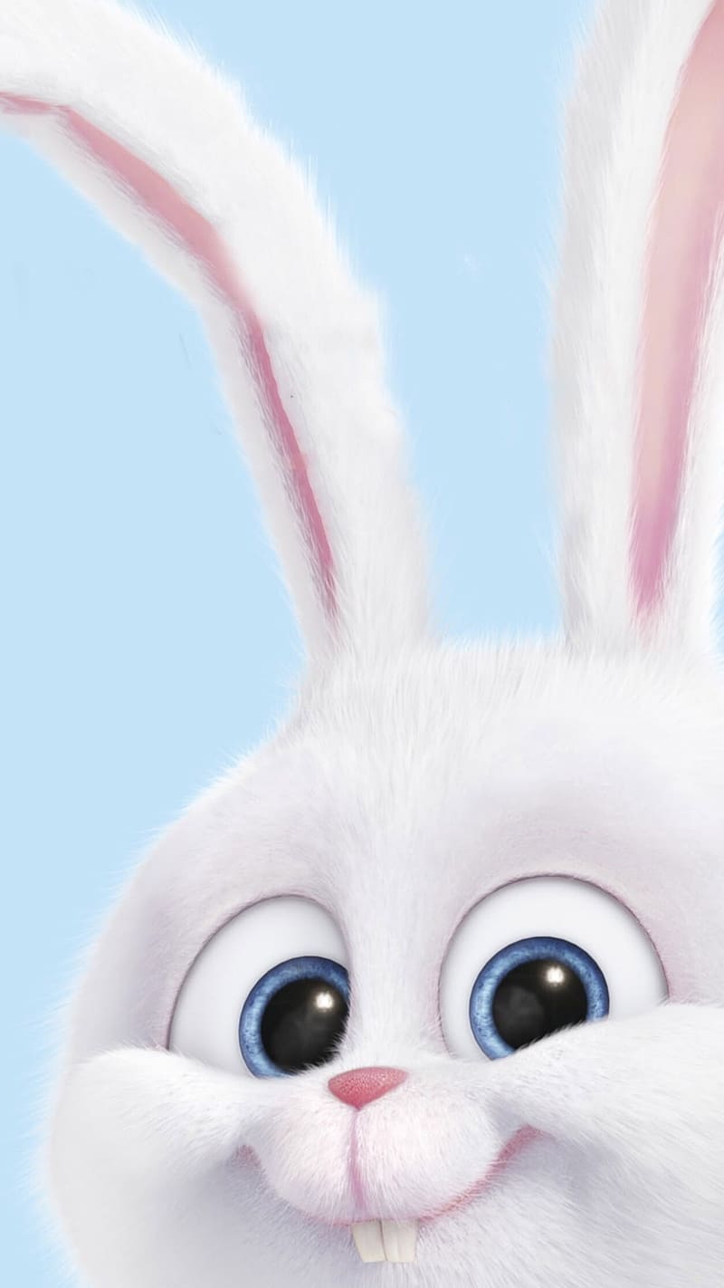 Snowball Rabbit, snow rabbit, anime, HD phone wallpaper