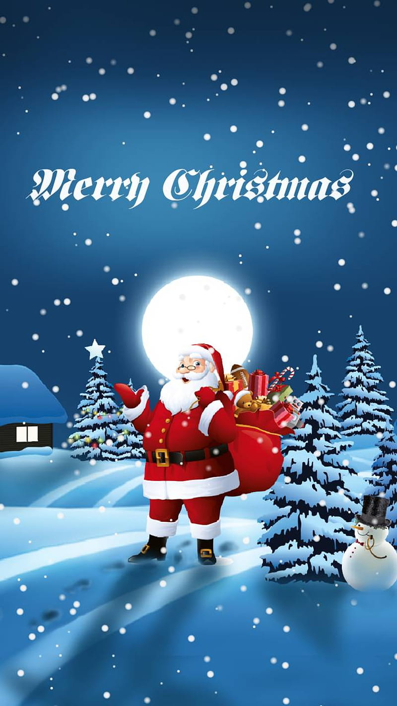 Christmas , santa claus, HD phone wallpaper
