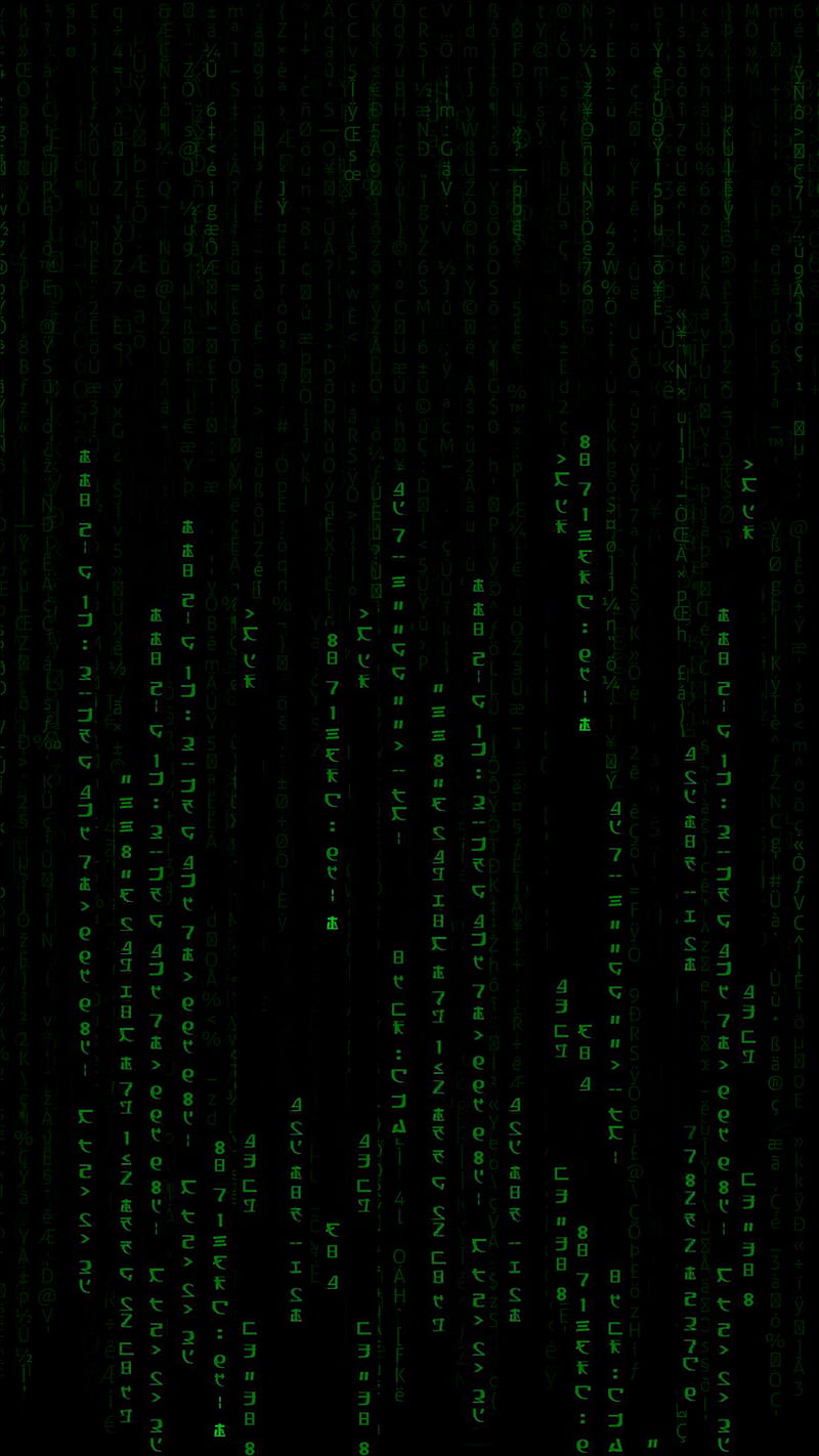 matrix, code, green, black, computer, binary, hackers, operator, HD phone wallpaper