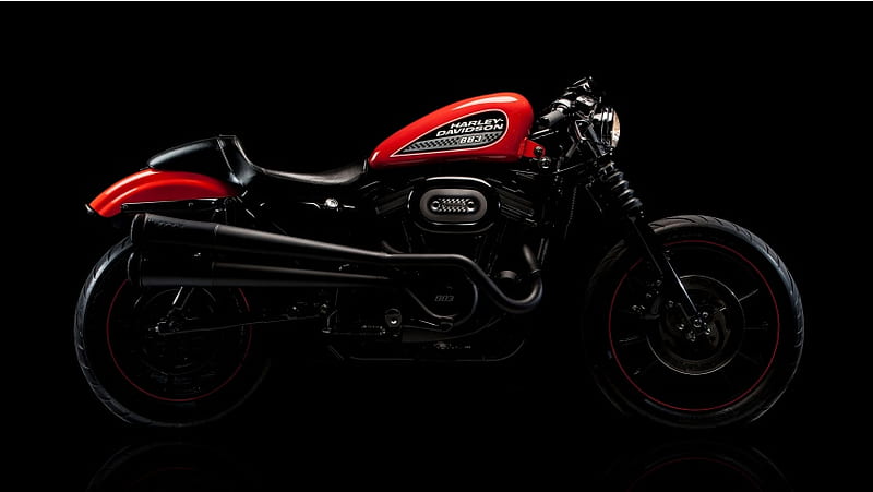 Harley Davidson 883R Sportster Cafe, HD wallpaper