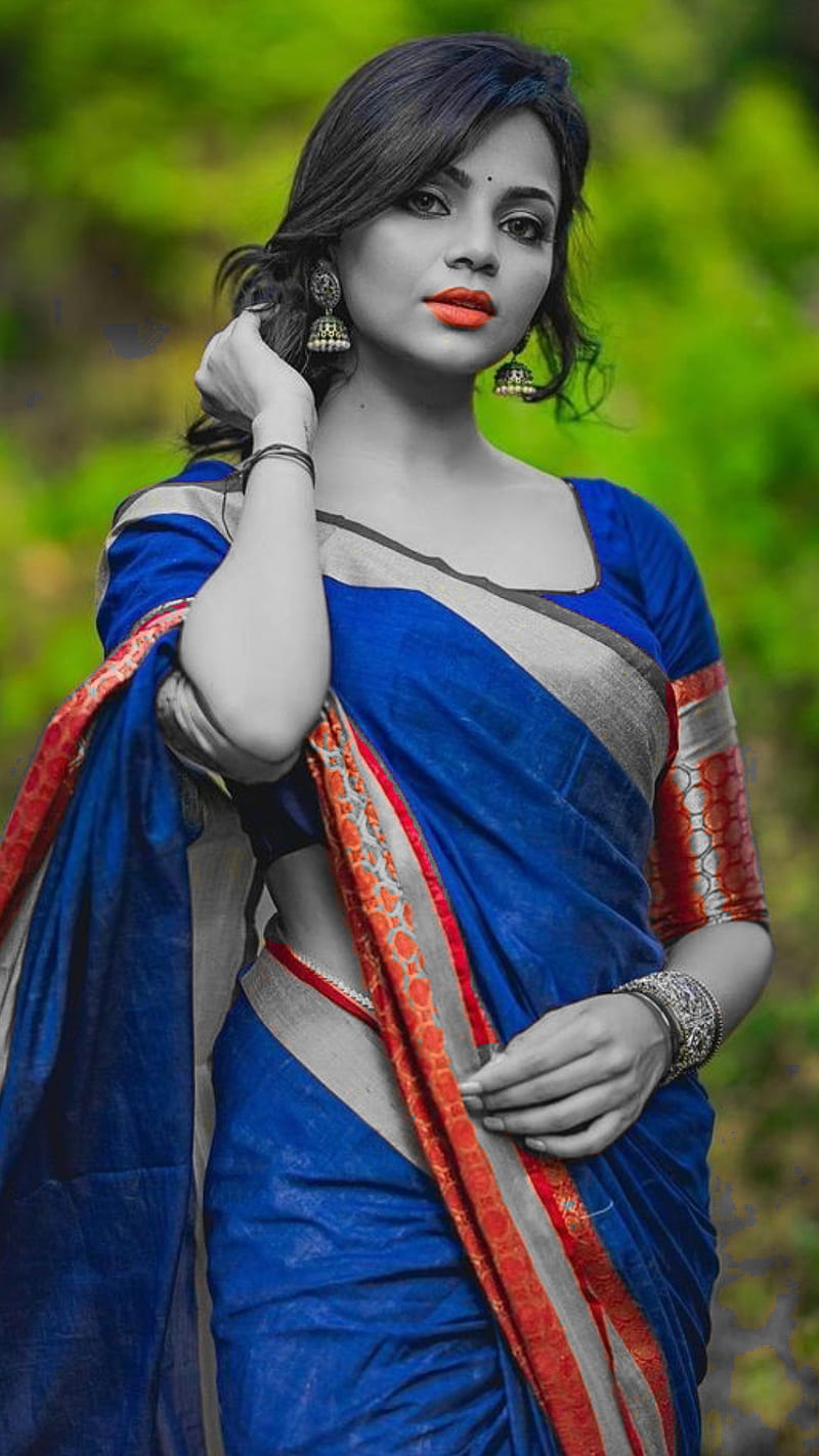 Indian fashion, red, sari, indian beauty, blue, gorgeous, saree, red ...