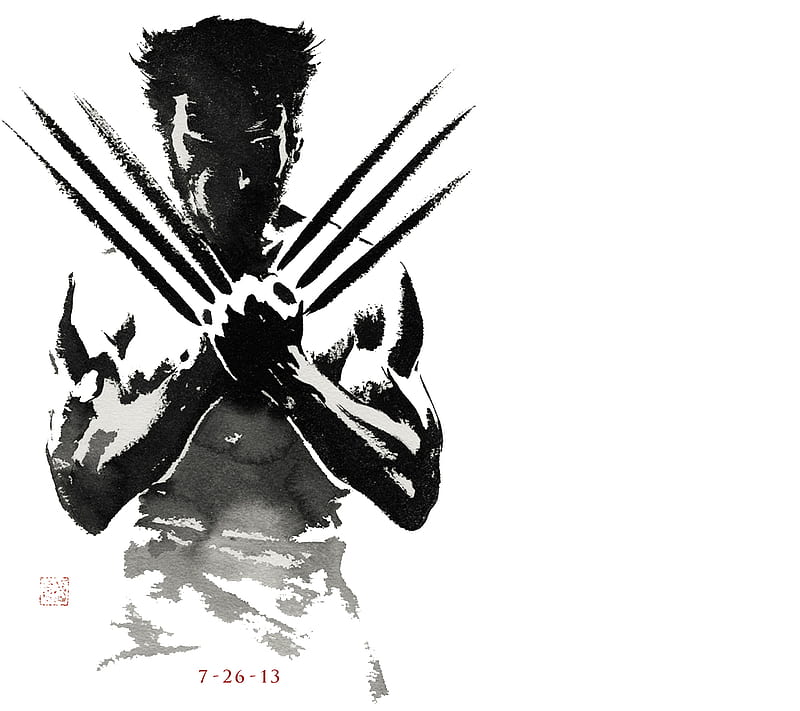 Wolverine, art, comics, marvel, shadows, xmen, HD wallpaper