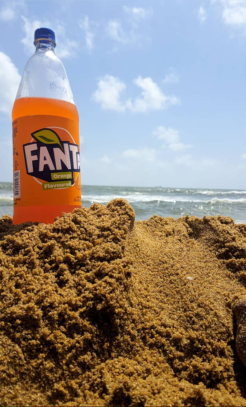 Fanta, beach, coast, landscape, sea, HD phone wallpaper