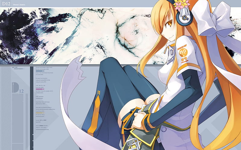 Anime #2, system, music, HD wallpaper