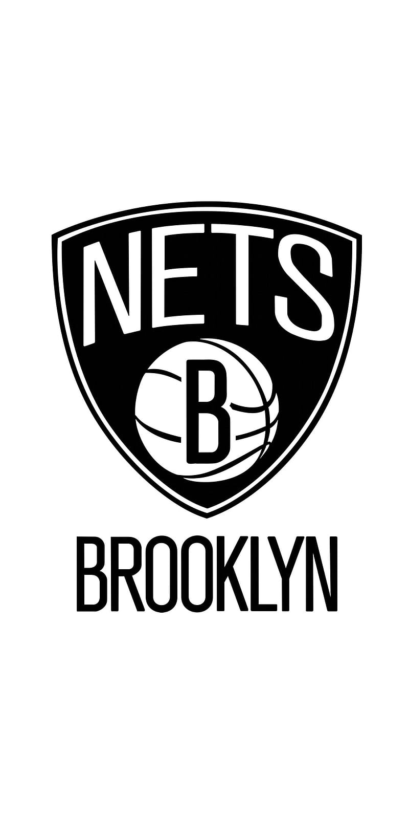 Nets, brooklyn, nba, logos, HD phone wallpaper