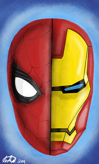 Marvel Iron-Man, Iron Man Drawing Chibi Comics, iron spiderman, fictional  Characters, superhero, hand png | PNGWing