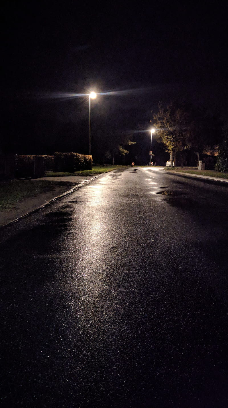 Night, black, dark, lights, rain, HD phone wallpaper | Peakpx