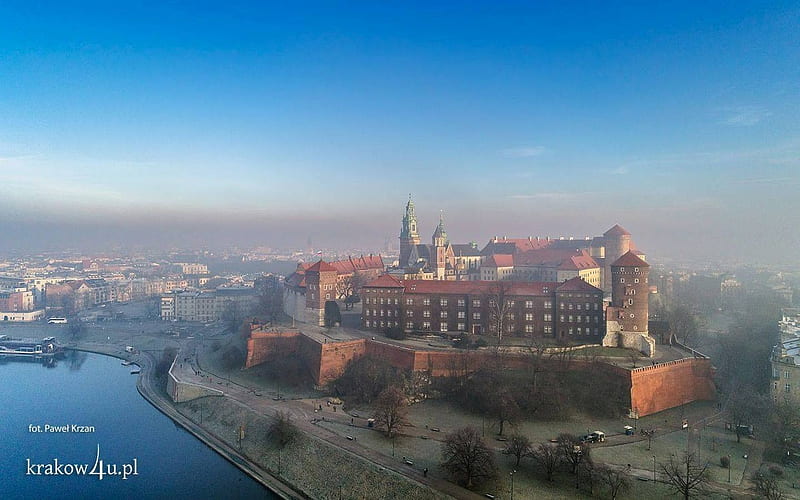 Wawel Castle in Krakow, Poland, Poland, Krakow, city, castle, HD wallpaper